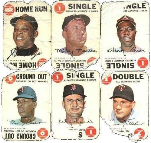 1968 Topps Game Cards