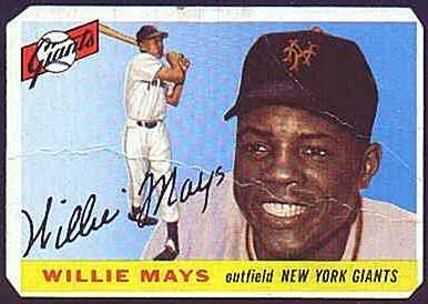 1955 Topps - Willie Mays