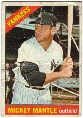 1966 Topps - Mickey Mantle