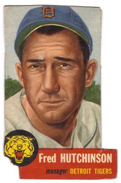 1953 Topps Fred Hutchinson